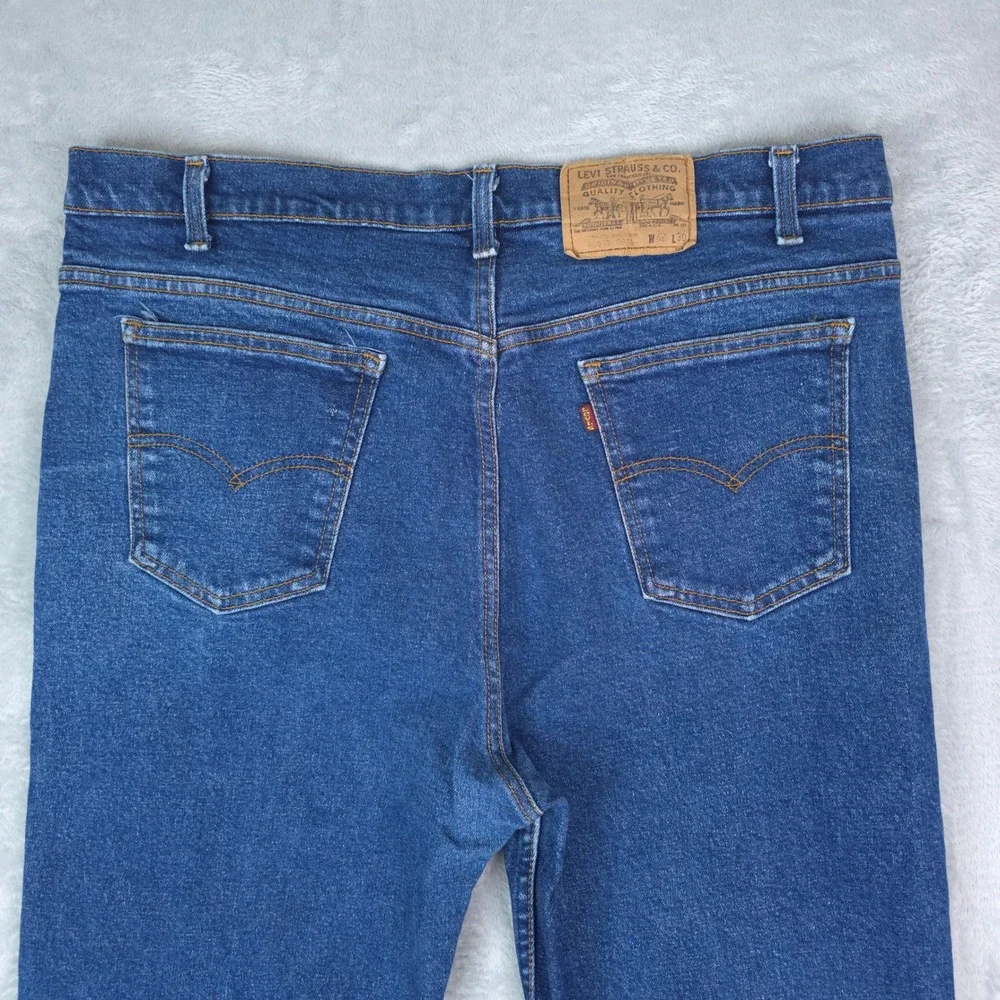 80s Vintage Levis 517 Jeans Bootcut Mens 42x30 (39x30)‎ Made in USA Denim 1986